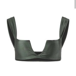 Divino Seas bikini set in dark green (XS)